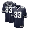 Zennovawear Javonte Williams Dallas Cowboys Team Game Jersey - Navy
