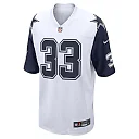 Zennovawear Javonte Williams Dallas Cowboys Alternate Game Jersey - White