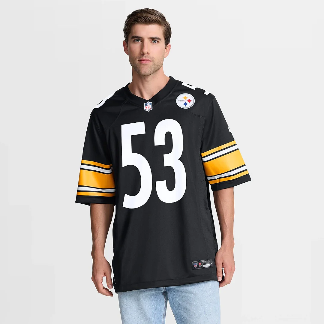 Zennovawear JaWhaun Bentley Pittsburgh Steelers Team Game Jersey - Black