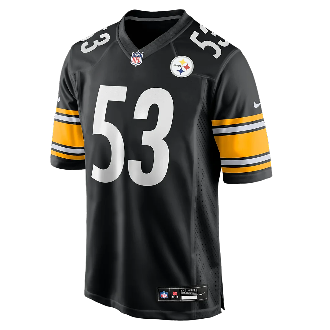 Zennovawear JaWhaun Bentley Pittsburgh Steelers Team Game Jersey - Black
