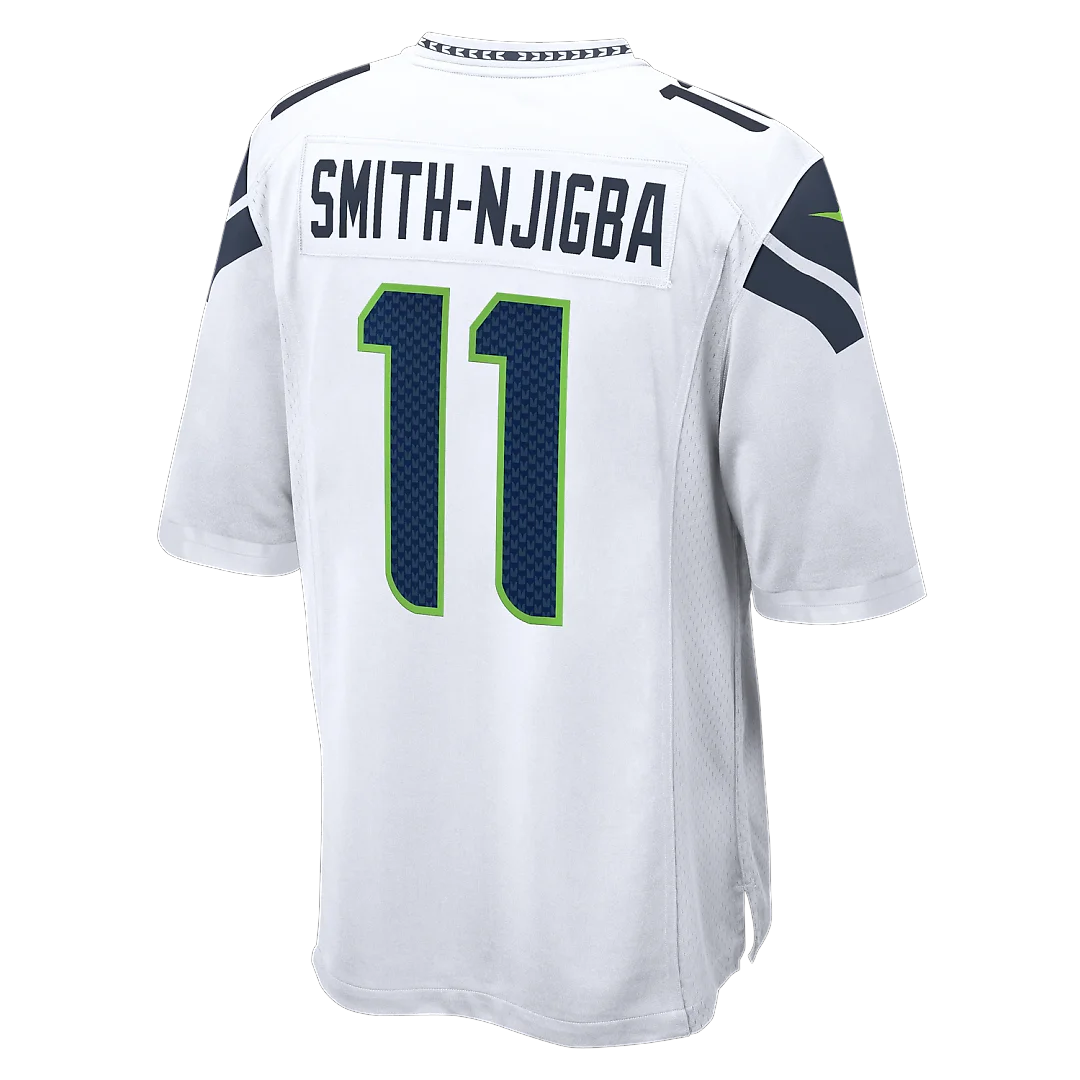 Zennovawear Jaxon Smith-Njigba Seattle Seahawks Game Jersey - White