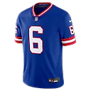 Zennovawear Jaxson Dart New York Giants Legacy Vapor Untouchable Stitched Limited Jersey - Royal