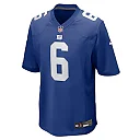 Zennovawear Jaxson Dart New York Giants Team Game Jersey - Royal