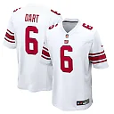 Zennovawear Jaxson Dart New York Giants Game Jersey - White