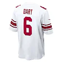Zennovawear Jaxson Dart New York Giants Game Jersey - White