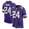 Zennovawear Jay Ward Minnesota Vikings Team Game Jersey - Purple
