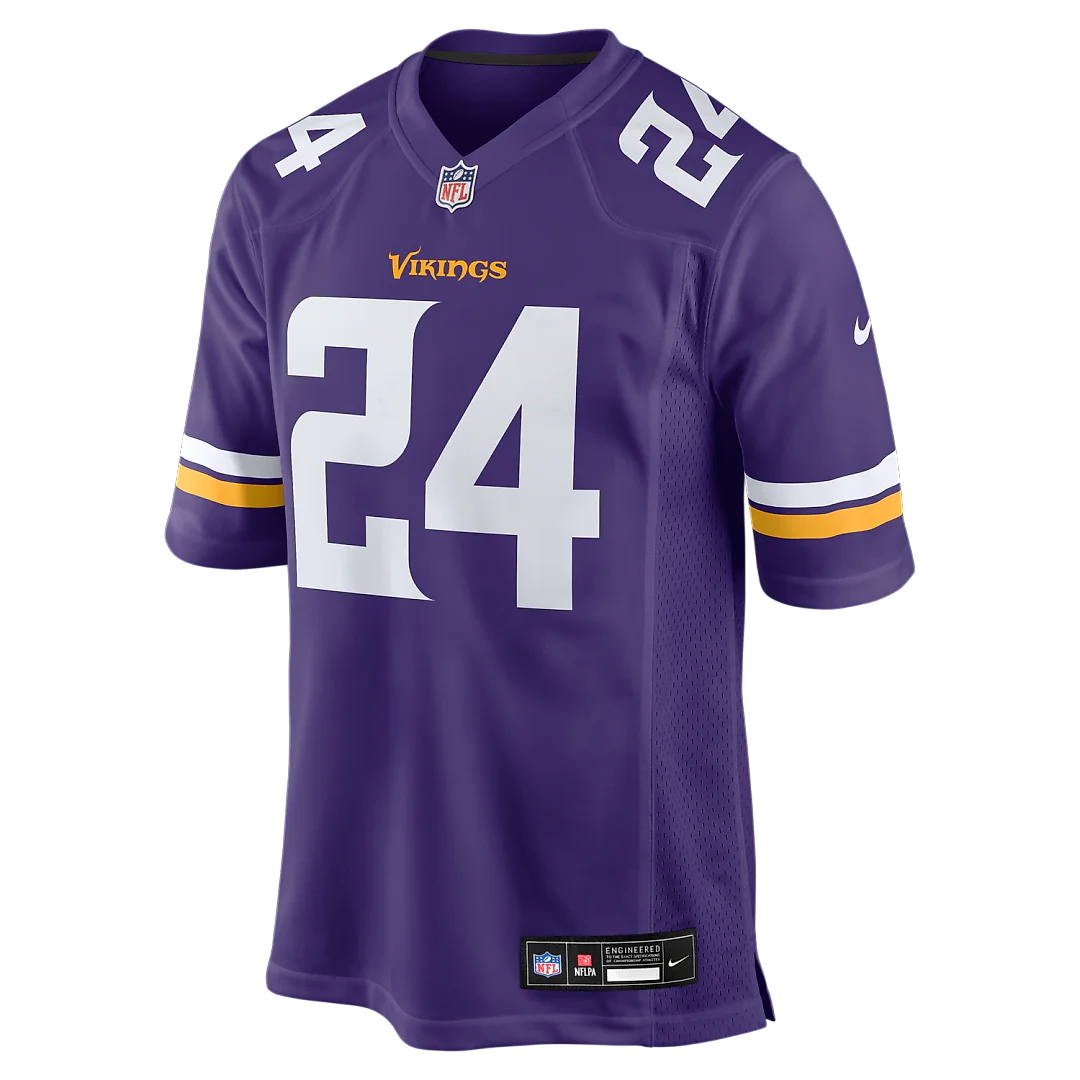 Zennovawear Jay Ward Minnesota Vikings Team Game Jersey - Purple