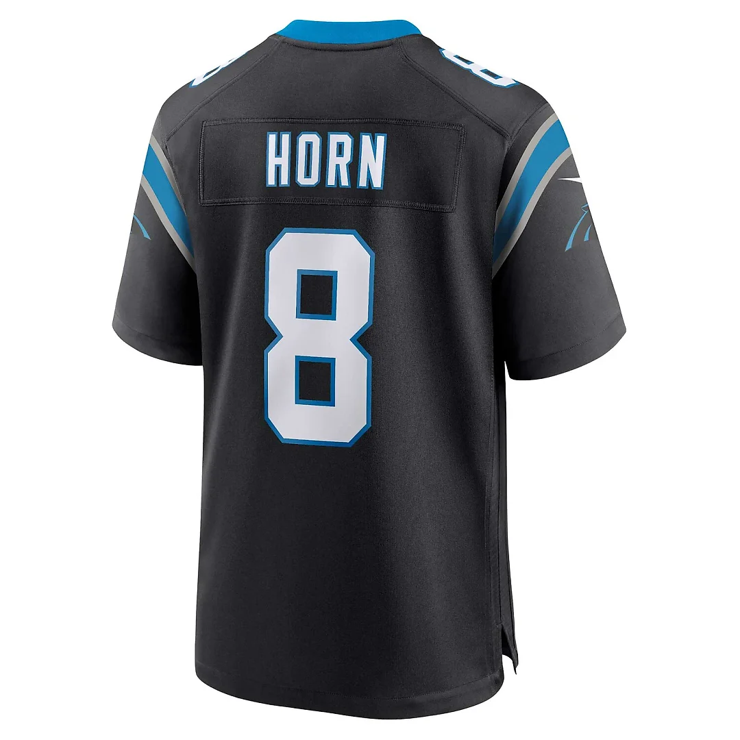 Zennovawear Jaycee Horn Carolina Panthers Game Jersey - Black