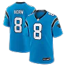 Zennovawear Jaycee Horn Carolina Panthers Alternate Game Jersey - Blue