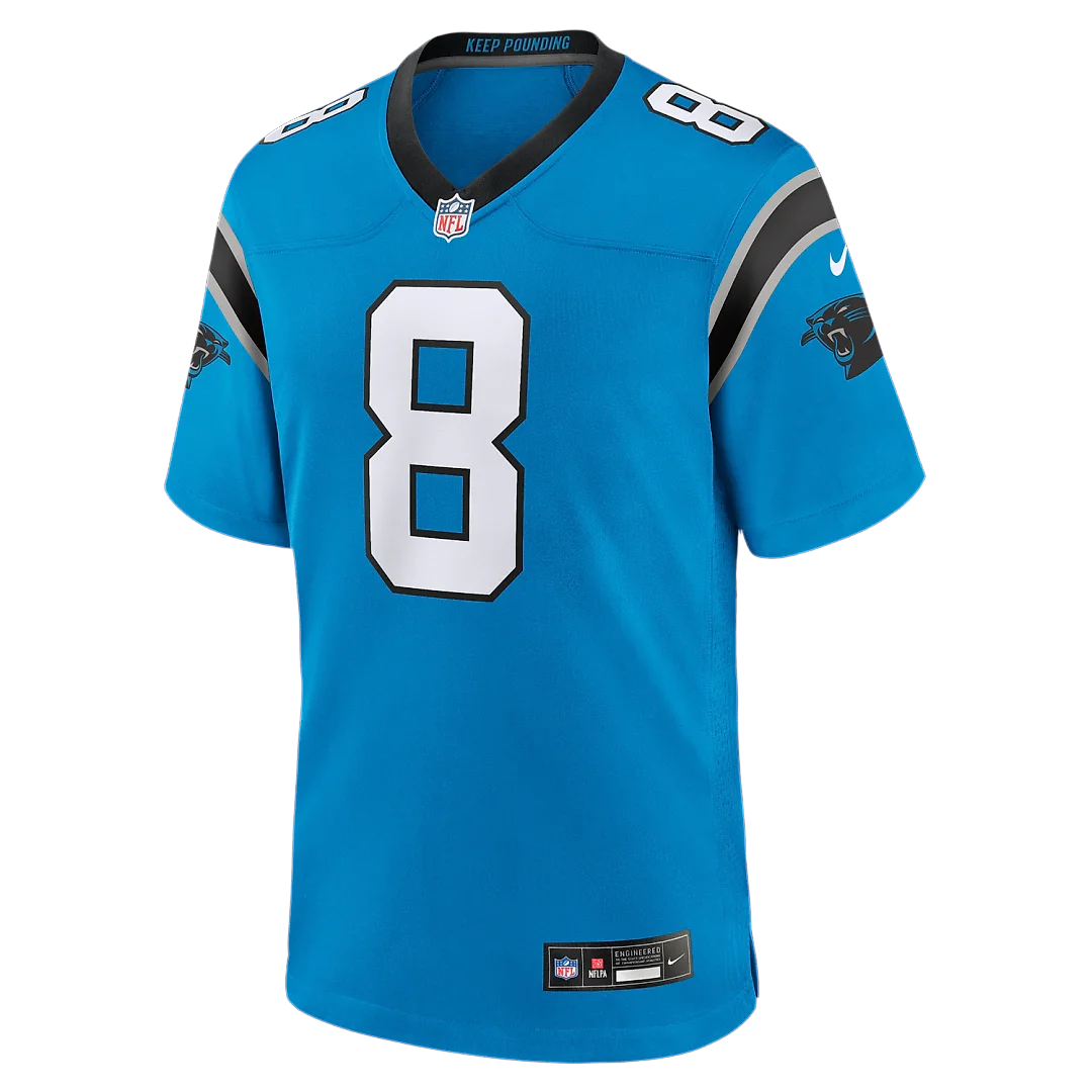 Zennovawear Jaycee Horn Carolina Panthers Alternate Game Jersey - Blue