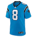 Zennovawear Jaycee Horn Carolina Panthers Alternate Game Jersey - Blue