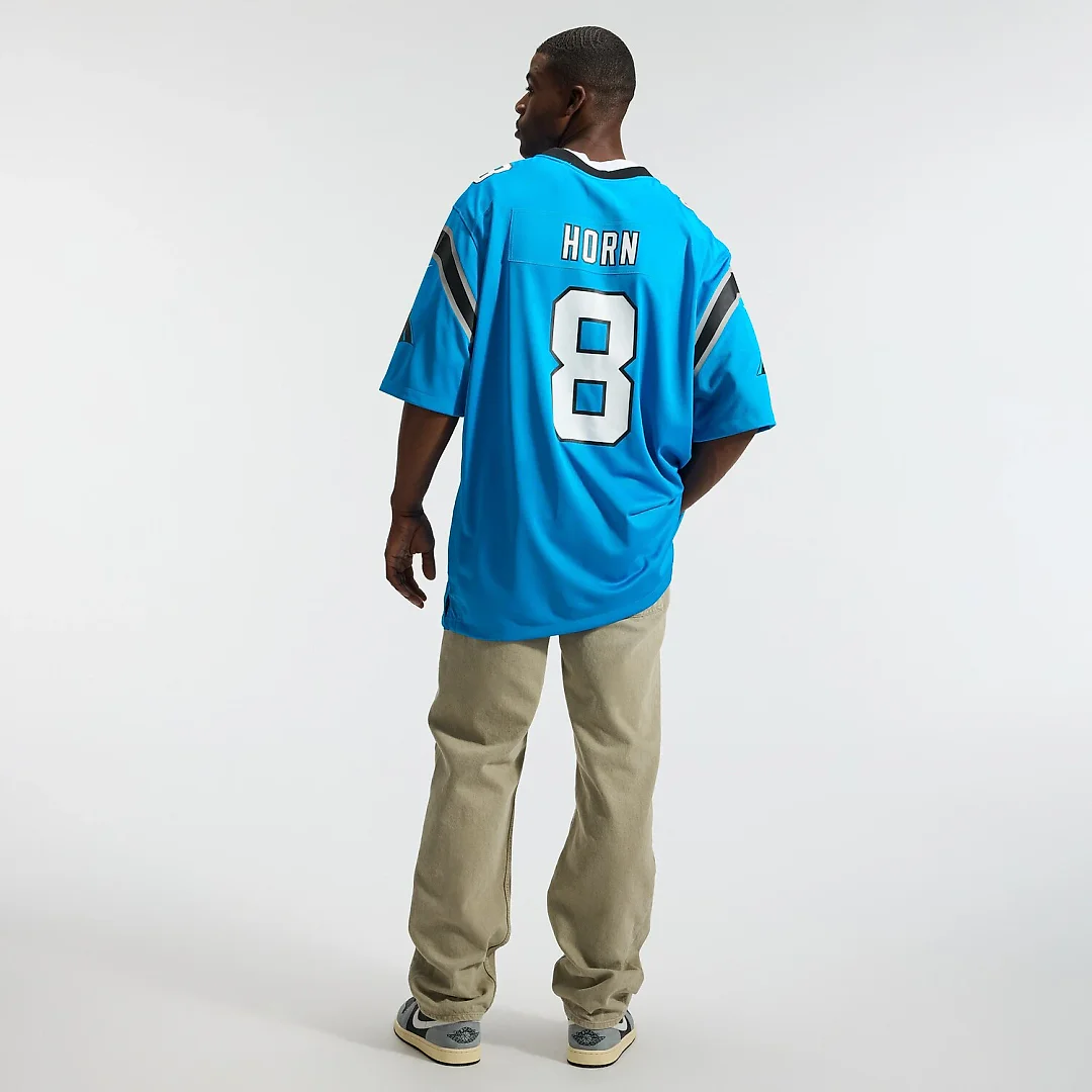 Zennovawear Jaycee Horn Carolina Panthers Alternate Game Jersey - Blue