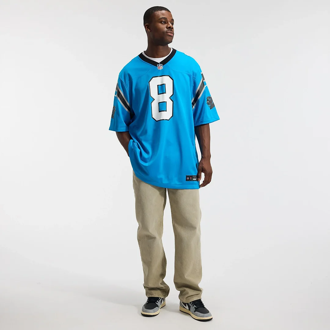 Zennovawear Jaycee Horn Carolina Panthers Alternate Game Jersey - Blue