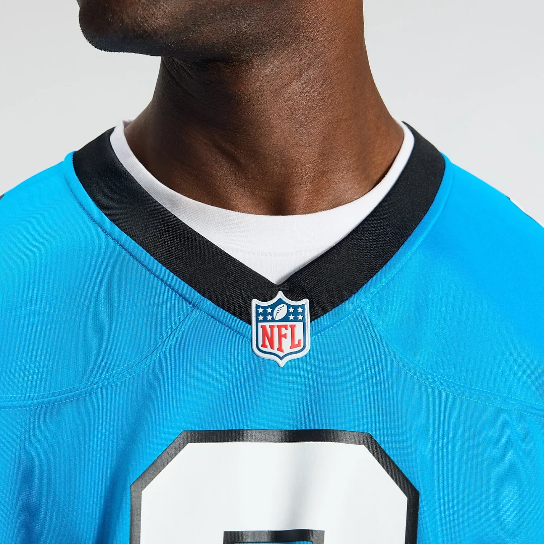 Zennovawear Jaycee Horn Carolina Panthers Alternate Game Jersey - Blue