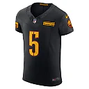 Zennovawear Jayden Daniels Washington Commanders Alternate Vapor FUSE. Elite Jersey - Black