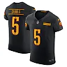 Zennovawear Jayden Daniels Washington Commanders Alternate Vapor FUSE. Elite Jersey - Black