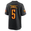 Zennovawear Jayden Daniels Washington Commanders Alternate Game Player Jersey - Black