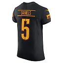 Zennovawear Jayden Daniels Washington Commanders Alternate Vapor FUSE. Elite Jersey - Black