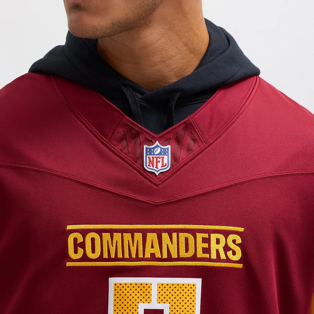 Zennovawear Jayden Daniels Washington Commanders Vapor FUSE. Limited Jersey - Burgundy