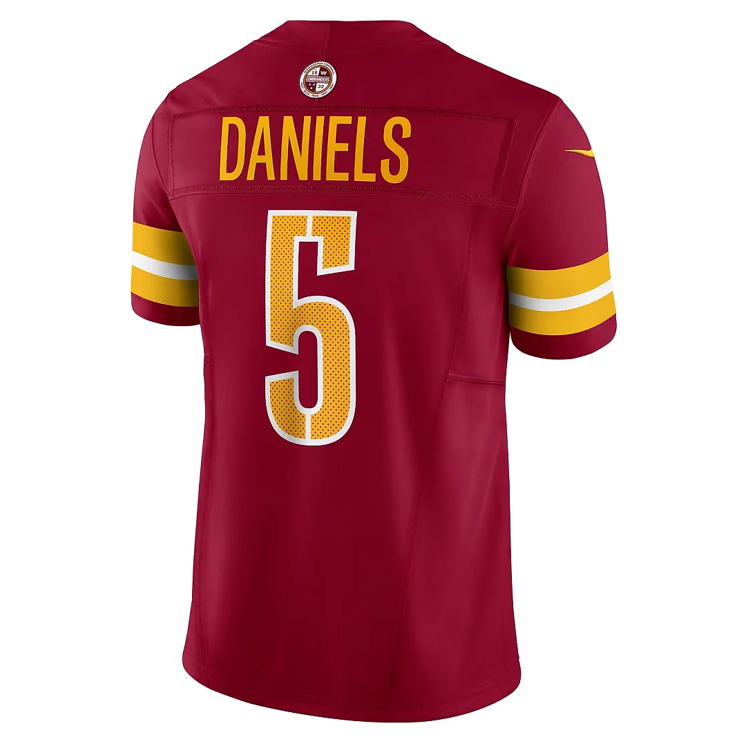 Zennovawear Jayden Daniels Washington Commanders Vapor FUSE. Limited Jersey - Burgundy