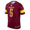Zennovawear Jayden Daniels Washington Commanders Legend Player Performance Top - Burgundy