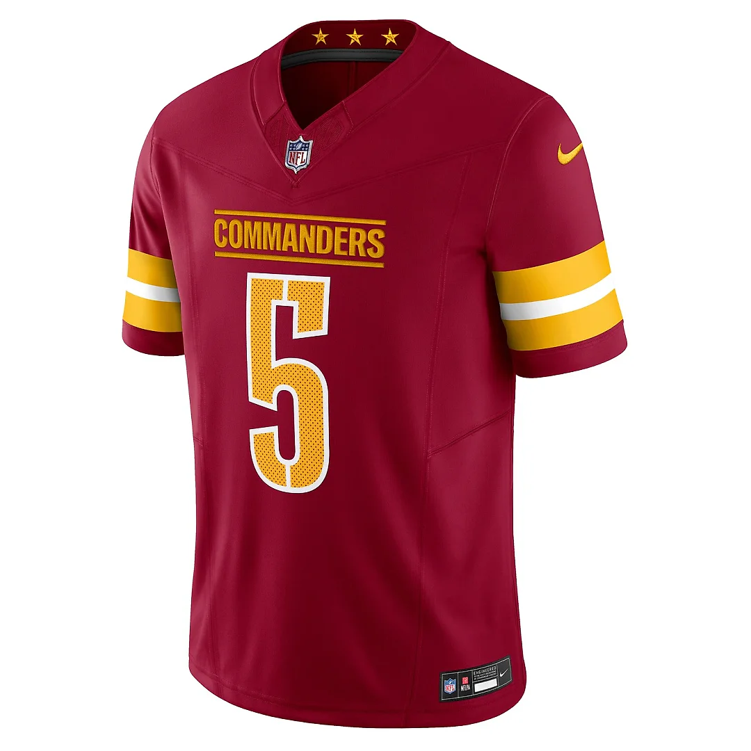 Zennovawear Jayden Daniels Washington Commanders Vapor FUSE. Limited Jersey - Burgundy