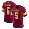 Zennovawear Jayden Daniels Washington Commanders Player Game Jersey - Burgundy