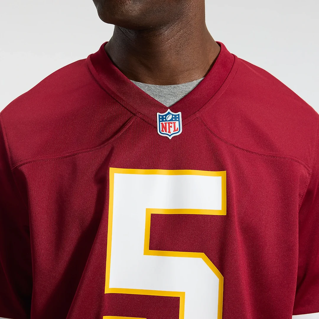 Zennovawear Jayden Daniels Washington Commanders Game Jersey - Burgundy