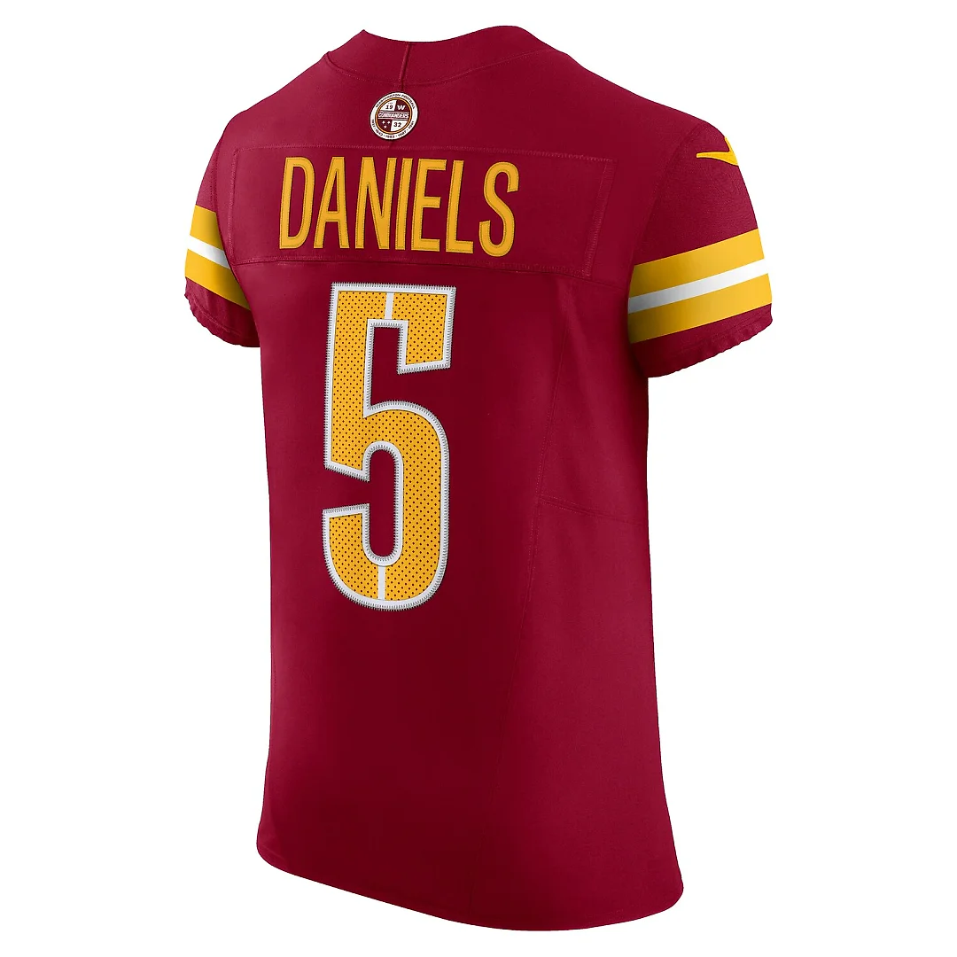 Zennovawear Jayden Daniels Washington Commanders Team Vapor FUSE. Elite Jersey - Burgundy