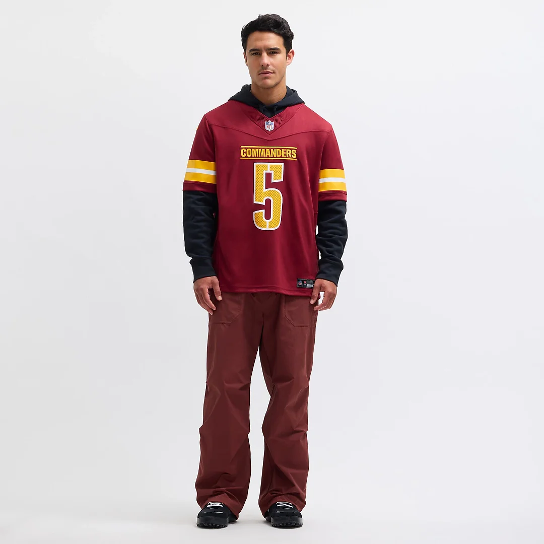 Zennovawear Jayden Daniels Washington Commanders Vapor FUSE. Limited Jersey - Burgundy
