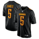 Zennovawear Jayden Daniels Washington Commanders Fashion Jersey - Carbon Black