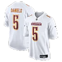 Zennovawear Jayden Daniels Washington Commanders Fashion Jersey - Tundra White