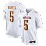 Zennovawear Jayden Daniels Washington Commanders Fashion Jersey - Tundra White
