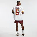 Zennovawear Jayden Daniels Washington Commanders Alternate 2 Super Bowl Era Vapor FUSE. Elite Jersey - White
