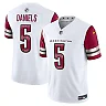 Zennovawear Jayden Daniels Washington Commanders Vapor FUSE. Limited Jersey - White