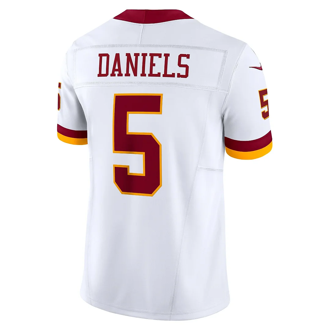 Zennovawear Jayden Daniels Washington Commanders Vapor FUSE. Limited Super Bowl Era Jersey - White