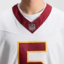 Zennovawear Jayden Daniels Washington Commanders Vapor FUSE. Stitched Limited Jersey - White