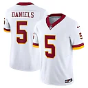 Zennovawear Jayden Daniels Washington Commanders Vapor FUSE. Limited Super Bowl Era Jersey - White