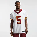 Zennovawear Jayden Daniels Washington Commanders Alternate 2 Super Bowl Era Vapor FUSE. Elite Jersey - White