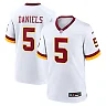 Zennovawear Jayden Daniels Washington Commanders Game Super Bowl Era Jersey - White
