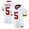 Zennovawear Jayden Daniels Washington Commanders Vapor FUSE. Stitched Limited Jersey - White