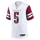 Zennovawear Jayden Daniels Washington Commanders Player Game Jersey - White