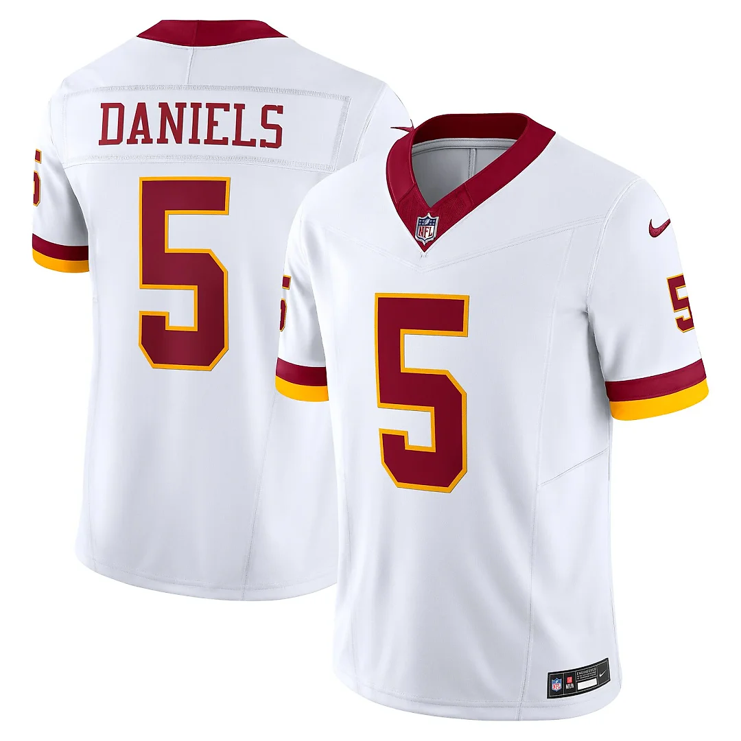 Zennovawear Jayden Daniels Washington Commanders Vapor FUSE. Limited Super Bowl Era Jersey - White