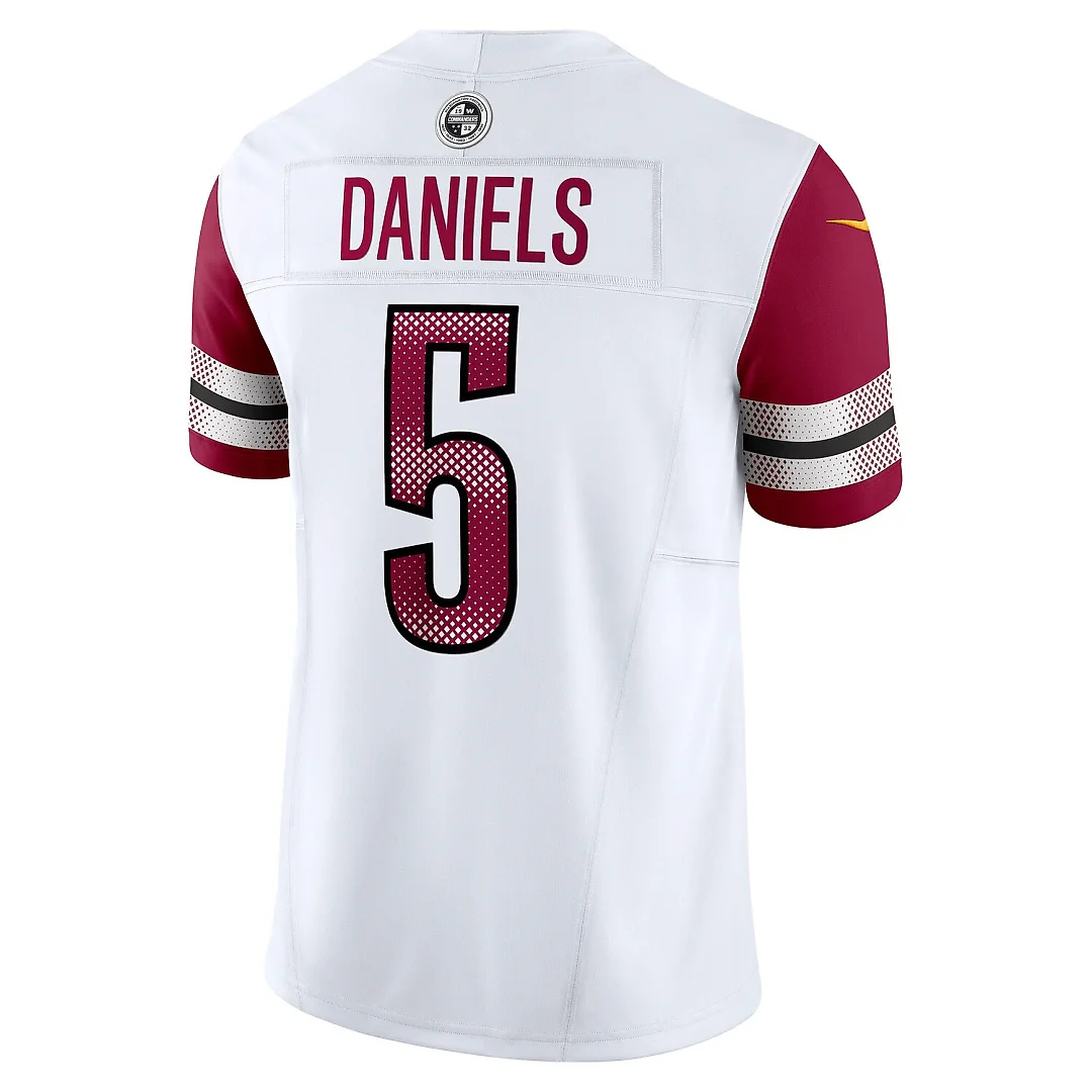 Zennovawear Jayden Daniels Washington Commanders Vapor FUSE. Limited Jersey - White