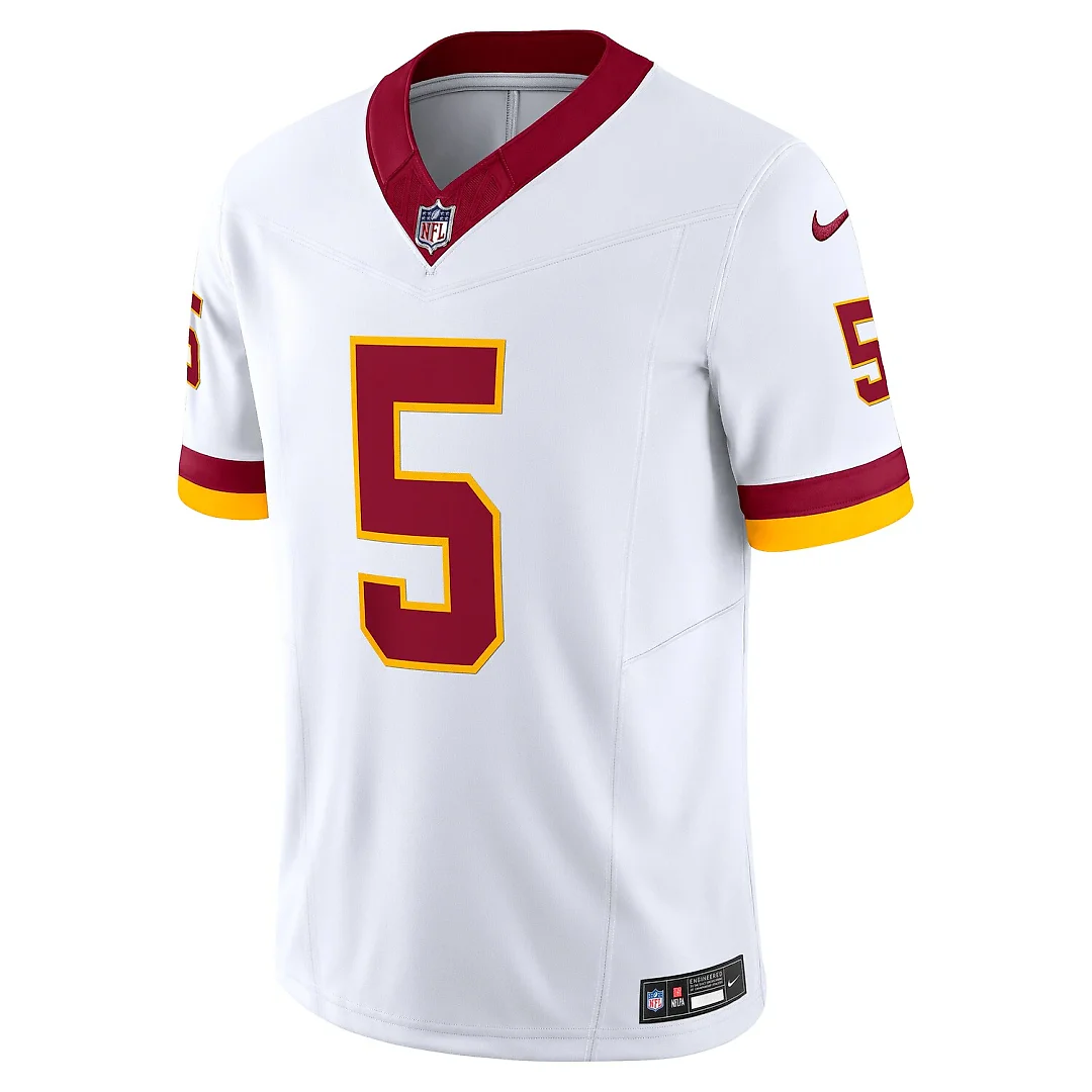 Zennovawear Jayden Daniels Washington Commanders Vapor FUSE. Limited Super Bowl Era Jersey - White