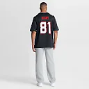 Zennovawear Jayden Higgins Houston Texans Game Jersey - Navy