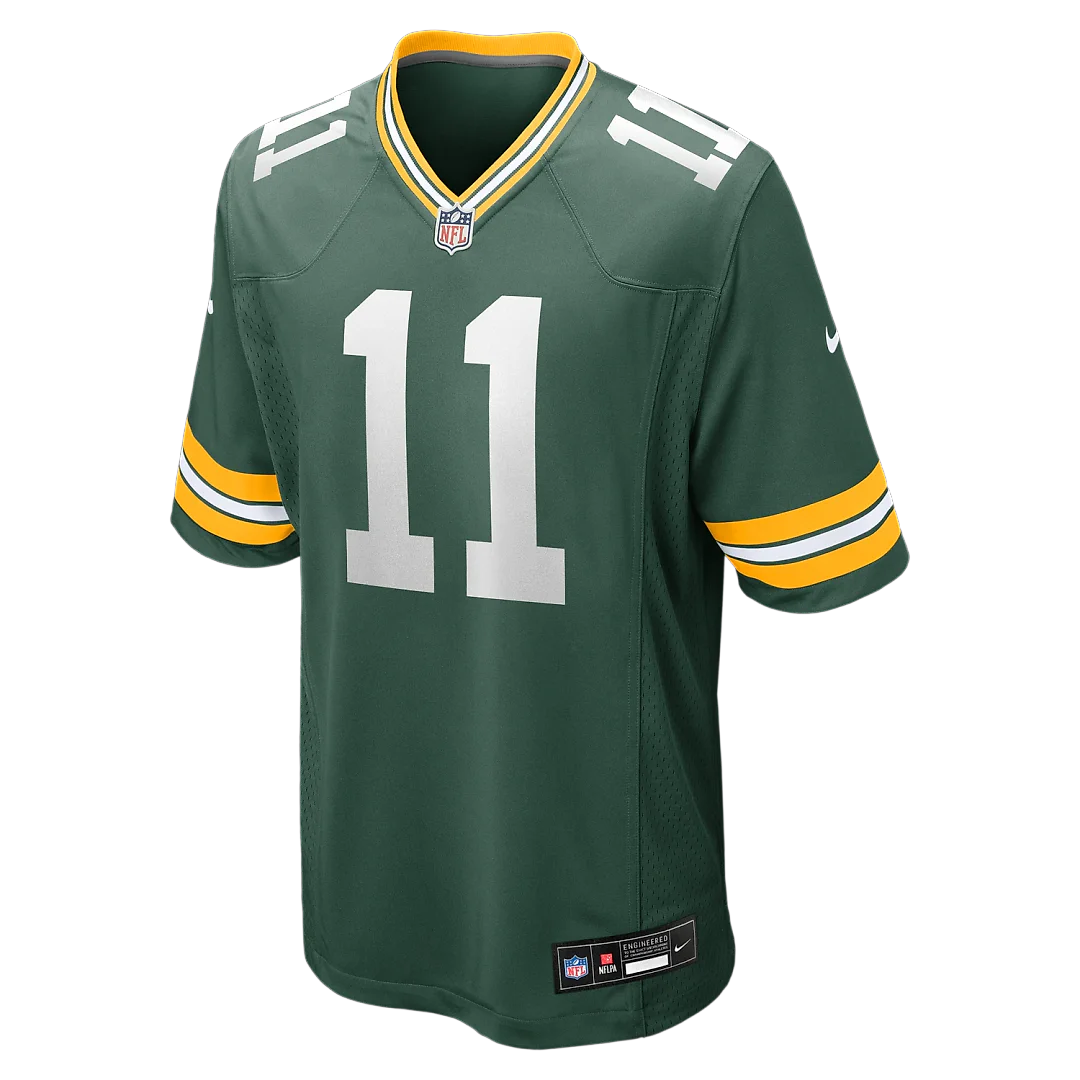 Zennovawear Jayden Reed Green Bay Packers Game Jersey - Green