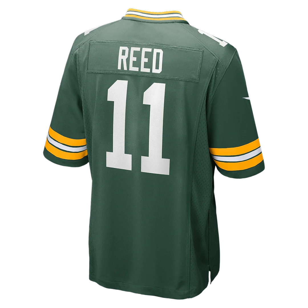Zennovawear Jayden Reed Green Bay Packers Game Jersey - Green