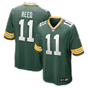 Zennovawear Jayden Reed Green Bay Packers Game Jersey - Green
