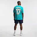 Zennovawear Jaylen Waddle Miami Dolphins Team Vapor FUSE. Stitched Limited Jersey - Aqua